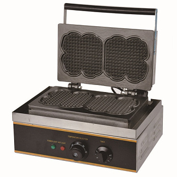 Вафельница для вафель в форме цветков Airhot WBF-2F FLOWER ЦВЕТОК