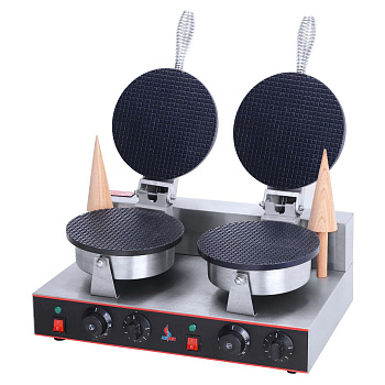 Вафельница для тонкой вафли на рожок Airhot WE-1SD двойная