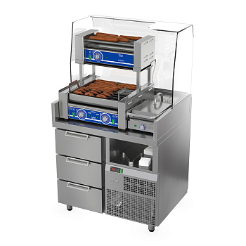 Станция для бургеров и хот-догов Атеси Бавария БХС-900.700-02 плюс