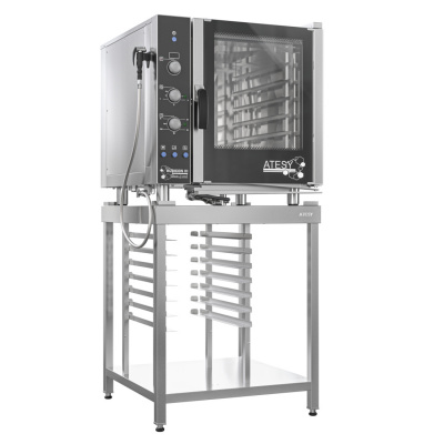 Пароконвектомат Атеси Рубикон АПК-6-1.1-03-1 инжекторный