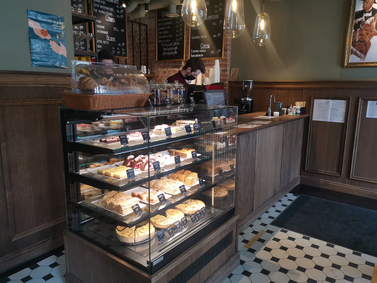 Кофейня "Параграф" в Минске на пр. Независимости, 37