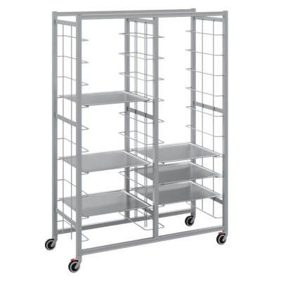 Мобильная тележка под UNI подносы POLAIR LOAD.ME.KITCHEN KU16.18.50.79D на сайте Белторгхолод