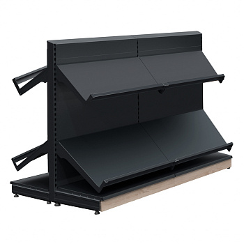  Стойка фруктово-овощного модуля островного Stahler Garden H=1600 (N-ST 11001600) на сайте Белторгхолод