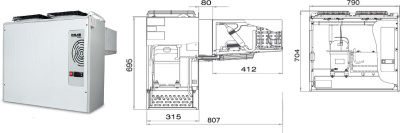 Моноблок POLAIR MB220S на сайте Белторгхолод