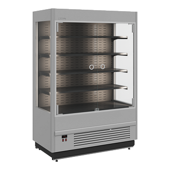  Витрина холодильная Carboma CUBE FC20-07 VM 1,0-1 LIGHT (фронт X0 распашные двери) на сайте Белторгхолод