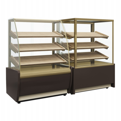 Витрина хлебная Carboma FLANDRIA K70 N 0,9-2 LIGHT (хлебная 0,9 Carboma без стекла) на сайте Белторгхолод