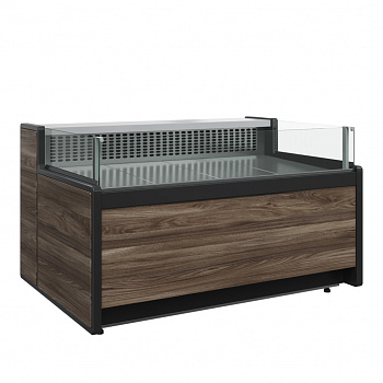  Витрина холодильная Carboma BAVARIA 3 GC111 SP 1,25-2 рыба на льду открытая (без боковин) на сайте Белторгхолод