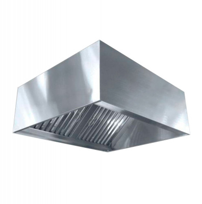 Зонт пристенный вытяжной ХотКолд 1400×800×450 (короб) на сайте Белторгхолод