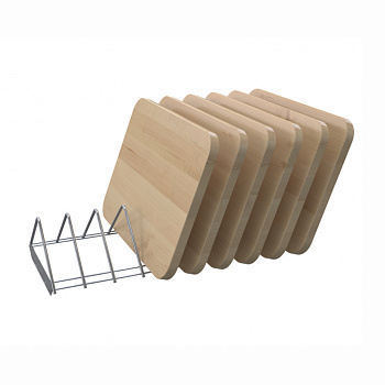  Комплект полки для досок шкафа ШЗДП-4-1200-02-1 Атеси на сайте Белторгхолод