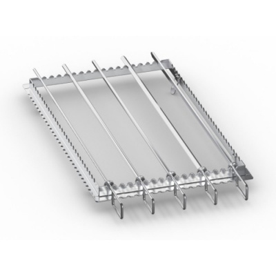 3 вертела RATIONAL форма круг 8 мм, длина 530 мм для 1/1 GN (325×530 мм) 60.72.417 на сайте Белторгхолод