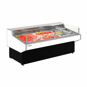  Витрина холодильная Cryspi MAGNUM Quadro Self Fish 1250 на сайте Белторгхолод