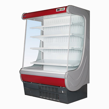  Витрина пристенная Интэко-мастер ВИЛИЯ 100 ВСн (с боковинами) на сайте Белторгхолод