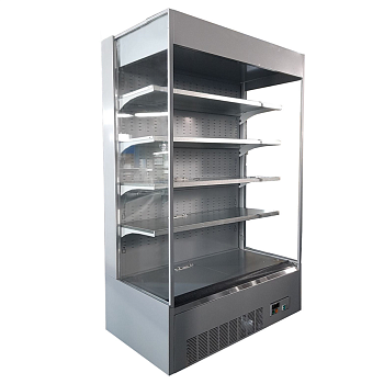  Витрина пристенная Интэко-мастер VISLA 125 ВС на сайте Белторгхолод