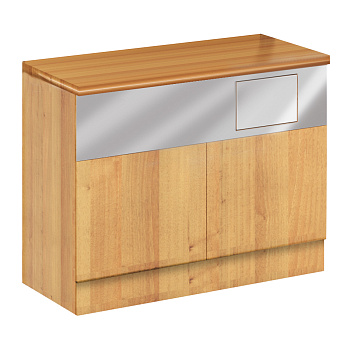  Кофе-модуль из ЛДСП отдельно стоящий с люком для отходов Stahler (T-LD 14012596) на сайте Белторгхолод