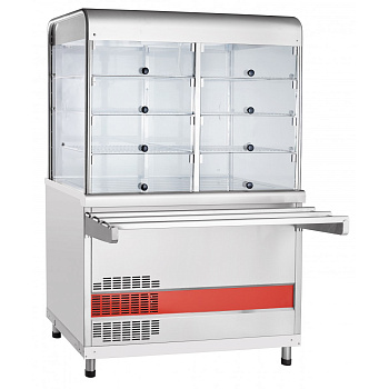 Прилавок для холодных закусок Abat ПВВ(Н)-70КМ-С-НШ