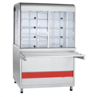 Прилавок-витрина тепловой Abat ПВТ-70КМ на сайте Белторгхолод