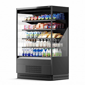  Витрина пристенная Dazzl Vega 070 H195 Plug-in 100 на сайте Белторгхолод