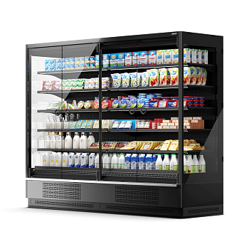  Витрина пристенная Dazzl Vega SG 080 H210 Plug-in 250 на сайте Белторгхолод