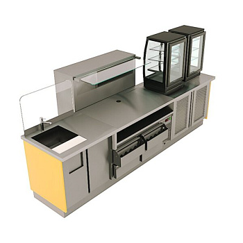  Концепция открытой кухни Instanco Live cooking на сайте Белторгхолод