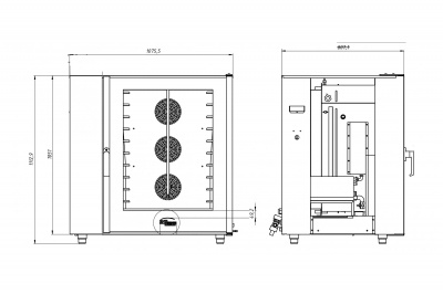 Пароконвектомат Гриль Мастер ПКЭ/10Г (с парогенератором) (арт. 22103)