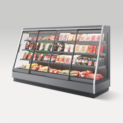 Витрина пристенная Brandford IKAR Slim SQ 250 на сайте Белторгхолод