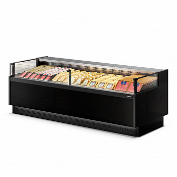  Витрина холодильная Dazzl Galaxy 080 150 статическая Рыба на льду SELF на сайте Белторгхолод